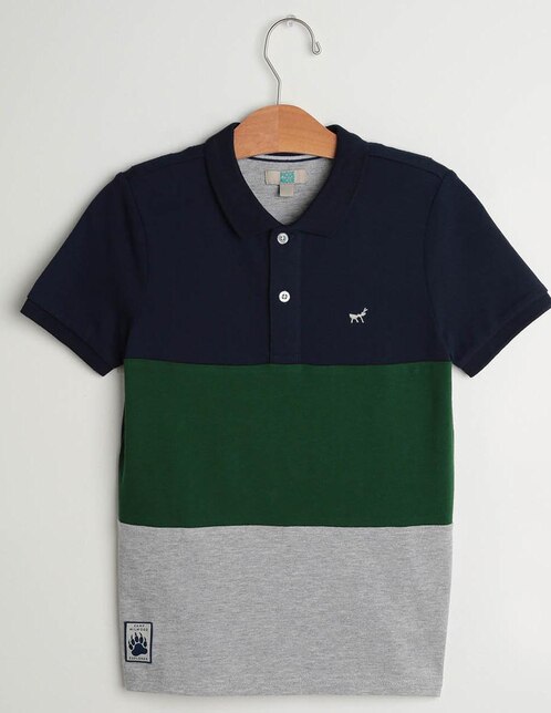 Playera tipo polo Piquenique algodón para niño en Liverpool