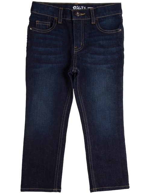 Jeans skinny Oshkosh lavado obscuro para niño