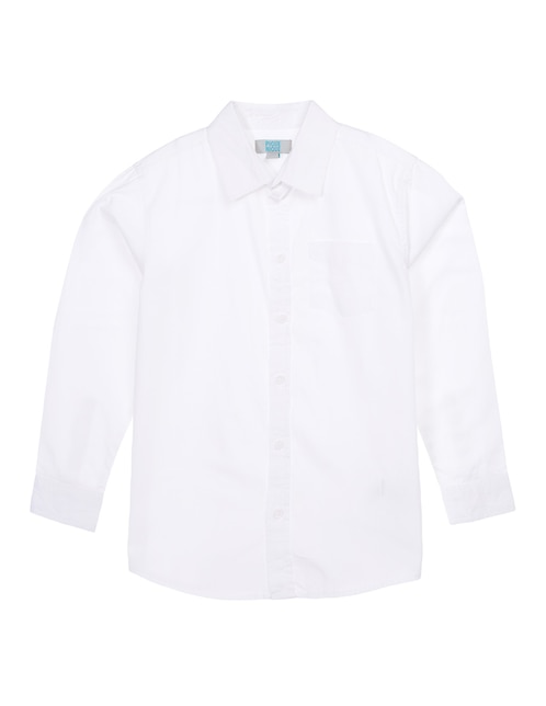 Camisa casual Piquenique de algodón manga larga para niño