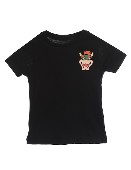 Playera Nintendo Super Mario manga corta para niño