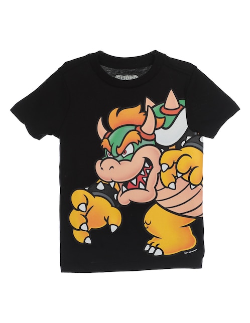 Playera Nintendo Super Mario manga corta para niño