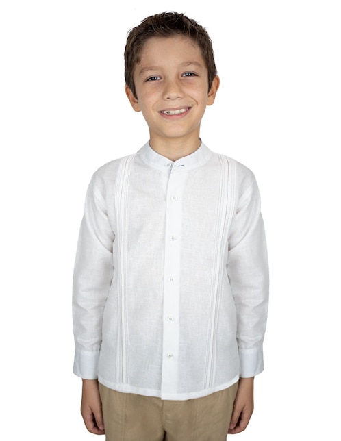 Guayabera manga larga Bahia para niño