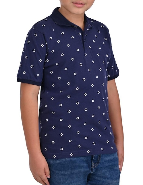 Playera tipo polo / set playera tipo polo yale sin familia "de" poliéster "para" niño