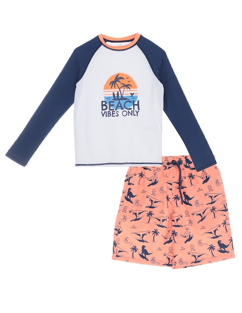 Traje de baño short Piquenique para niño