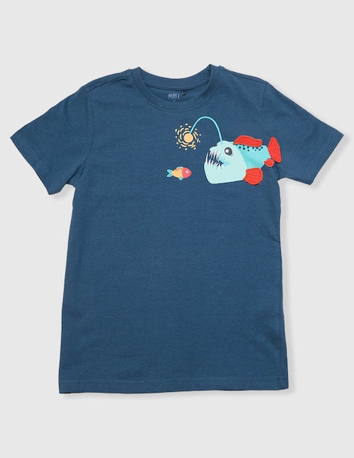 Playera Matt & Megan manga corta para niño