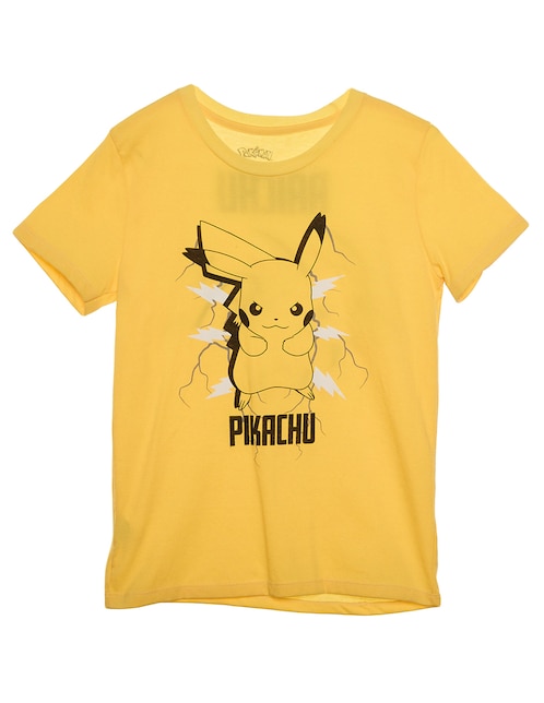 Playera Pokémon manga corta para niño