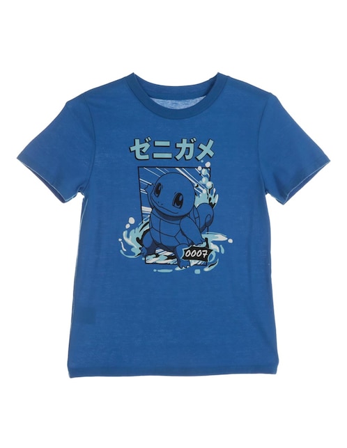 Playera Pokémon manga corta para niño