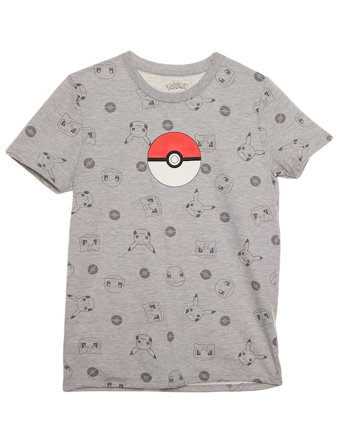 Playera Pokémon manga corta para niño