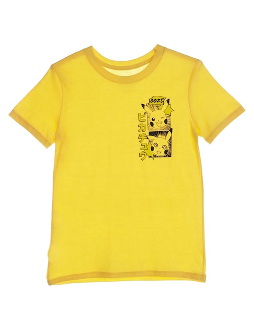 Playera Pokémon manga corta para niño