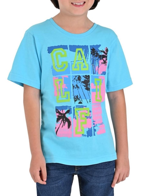 Playera Yale manga corta para niño