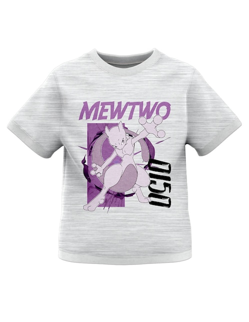 Playera Pokémon manga corta para niño