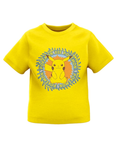 Playera Pokémon manga corta para niño