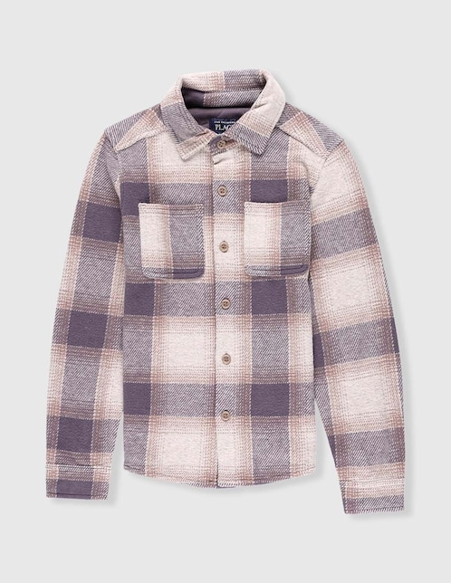 Camisa casual The Children's Place manga larga para niño