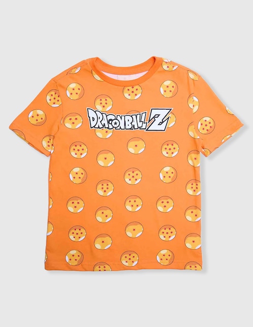 Playera Dragon Ball Dragon Ball Z manga corta para niño