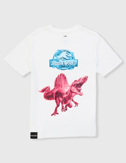 Playera Jurassic World Jurassic World manga corta para niño