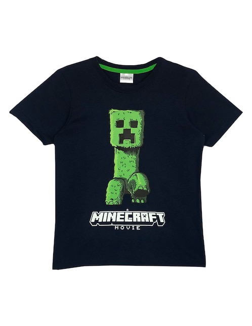 Playera Minecraft manga corta para niño