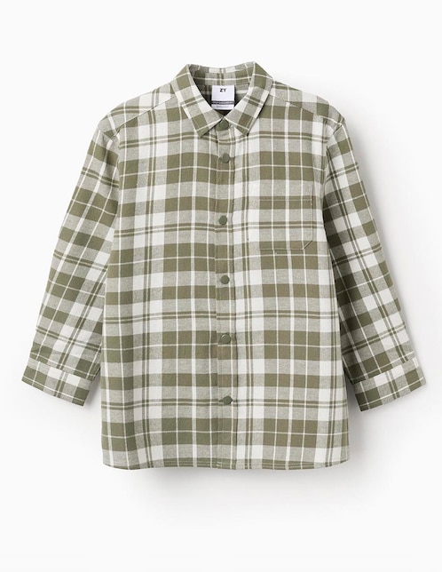 Camisa casual manga larga para niño 1