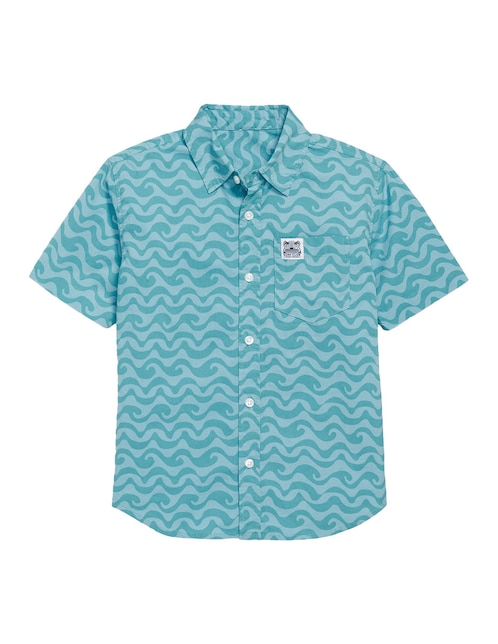 OLD NAVY Camisa casual Old Navy de algodón manga corta para niño