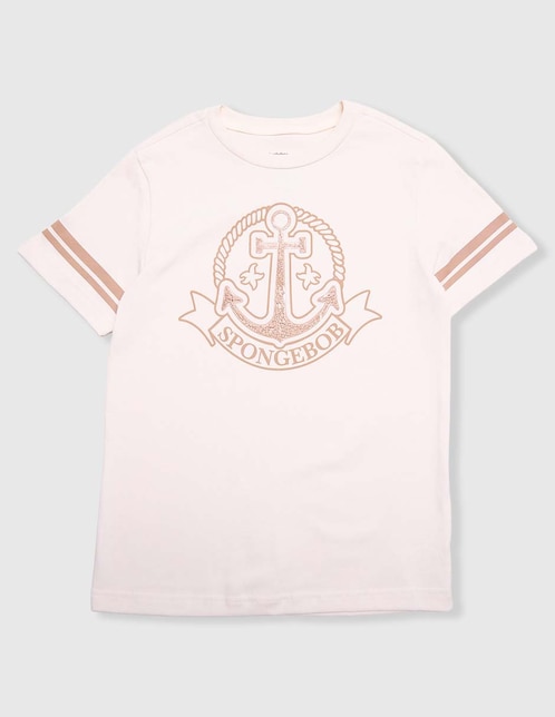 Playera Bob Esponja manga corta para niño
