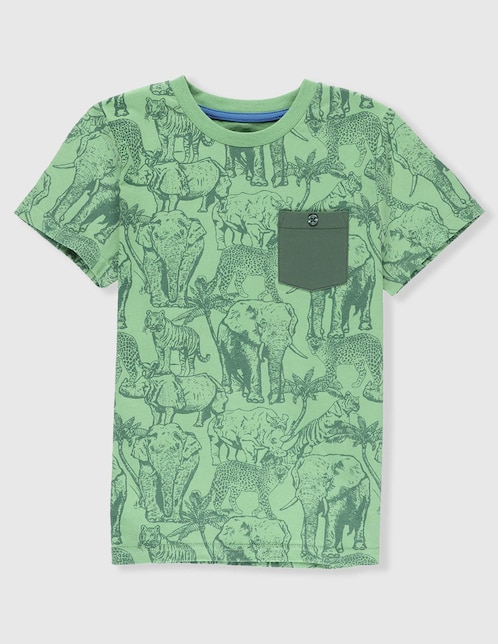 Playera manga corta para niño 1