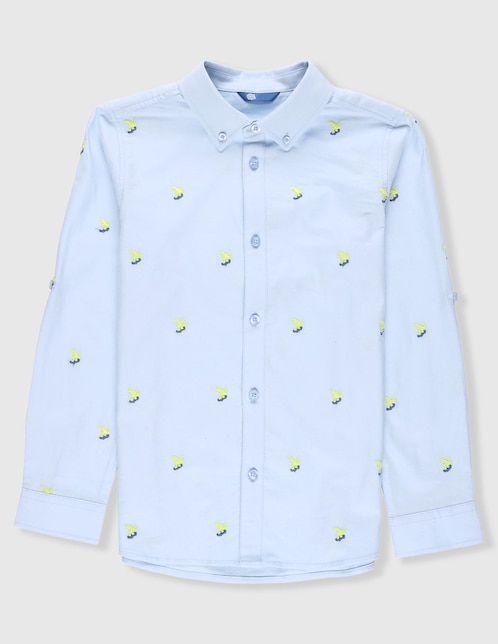 Camisa casual Piquenique manga larga para niño