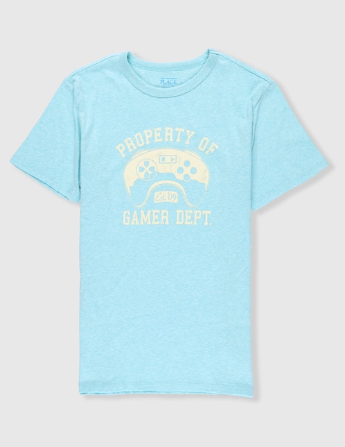 Playera manga corta para niño 1
