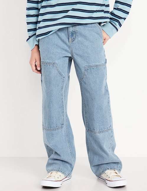 Jeans baggy Old Navy 843209-000 lavado medio para niño