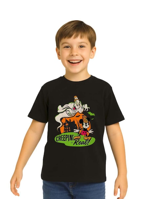 Playera de halloween manga corta para niño
