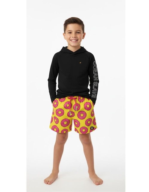 Traje de baño surf Ocean Slave John Nada para niño
