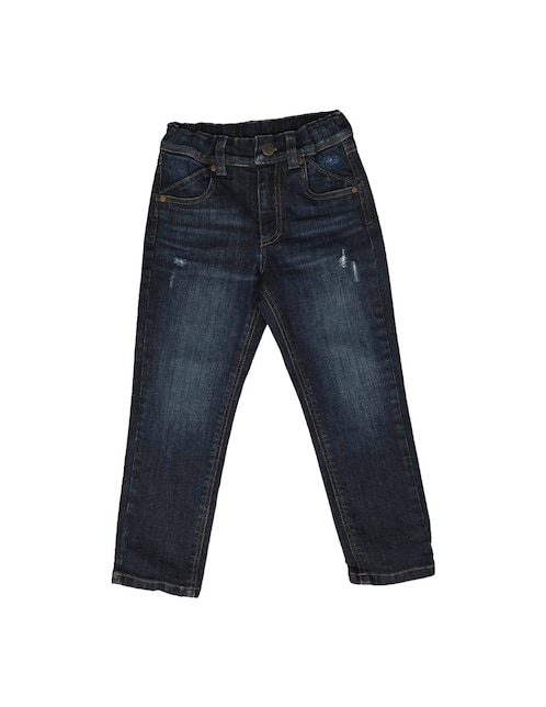 Jeans straight Mulliken M28810 deslavado para niño 1