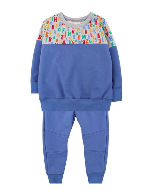 Conjunto casual Baby Creysi de algodón para niño 2 piezas