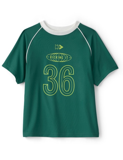 Playera manga corta para niño 1