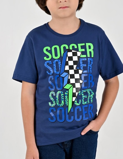 Playera manga corta para niño 1