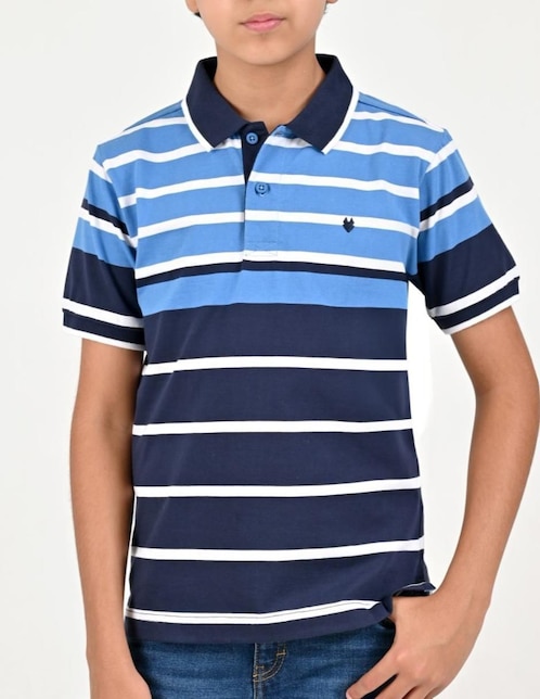 Playera tipo polo Yale para niño