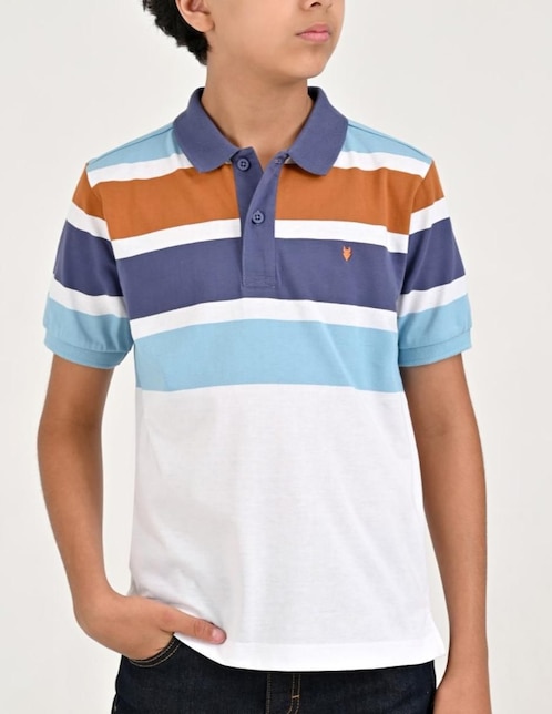 Playera tipo polo Yale para niño