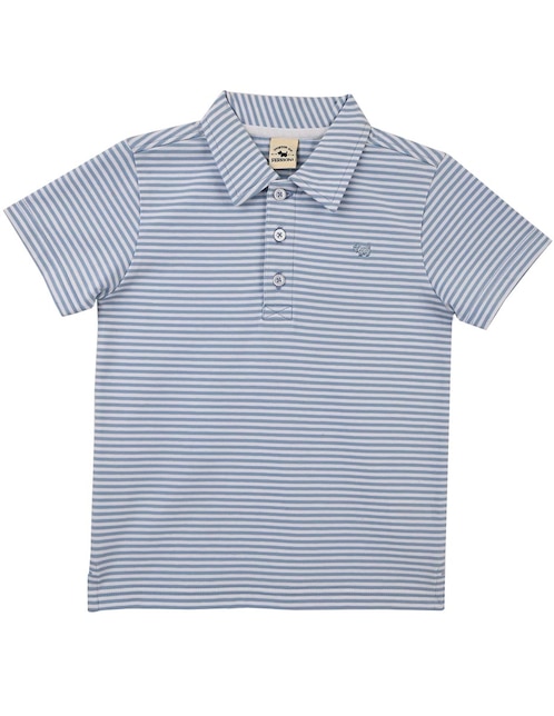 Playera tipo polo Brakel de algodón para niño 1