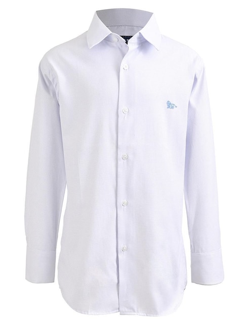 Camisa de vestir Zilery's de algodón manga larga para niño