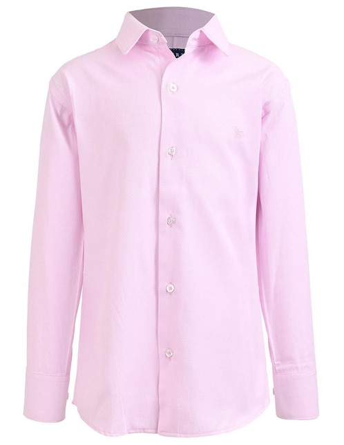 Camisa de vestir Zilery's de algodón manga larga para niño