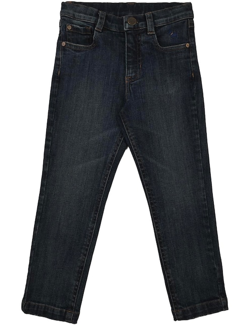 Jeans straight Ferrioni Phelps deslavado para niño