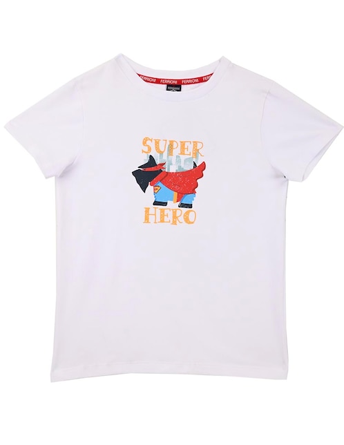 Playera Corbe manga corta para niño 1