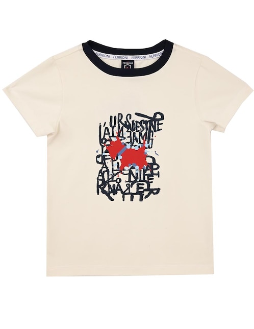 Playera Racing manga corta para niño 1