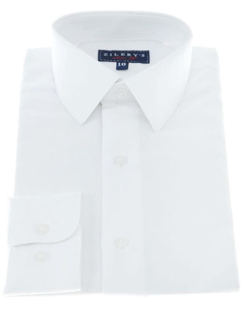 Camisa casual de algodón manga larga para niño 1