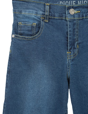 Jeans slim Piquenique lavado claro para niño