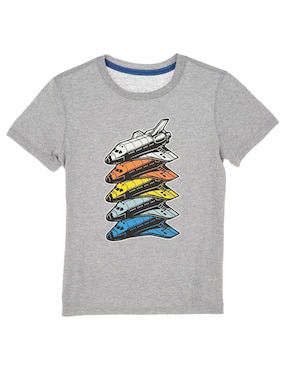 Playera 365 Essential manga corta para niño