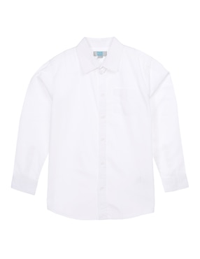 Camisa casual Piquenique de algodón manga larga para niño