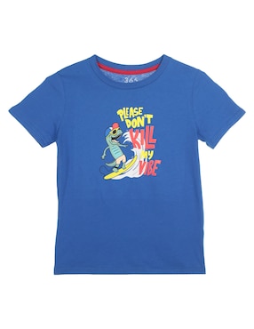 Playera 365 Essential manga corta para niño