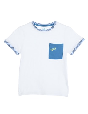 Playera Piquenique Manga Corta Para Niño