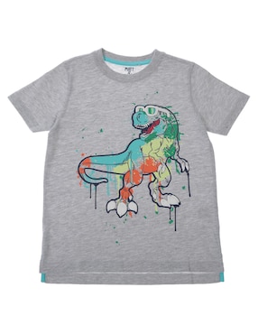 Playera Matt & Megan Manga Corta Para Niño