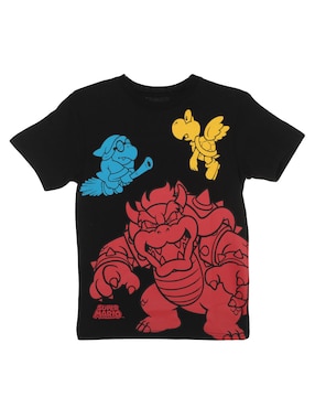 Playera Nintendo Manga Corta Para Niño