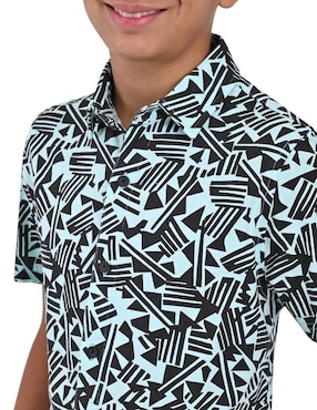 Camisa casual Supply de algodón manga corta para niño